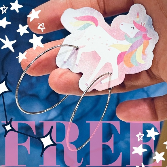 Jewelry - Magical Hoops Earrings FREE WITH ANY PURCHASE